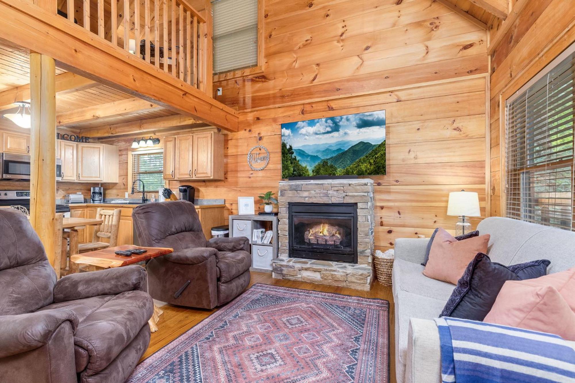 Elegant & Cozy Cabin Near Pigeon Forge Sevierville Εξωτερικό φωτογραφία